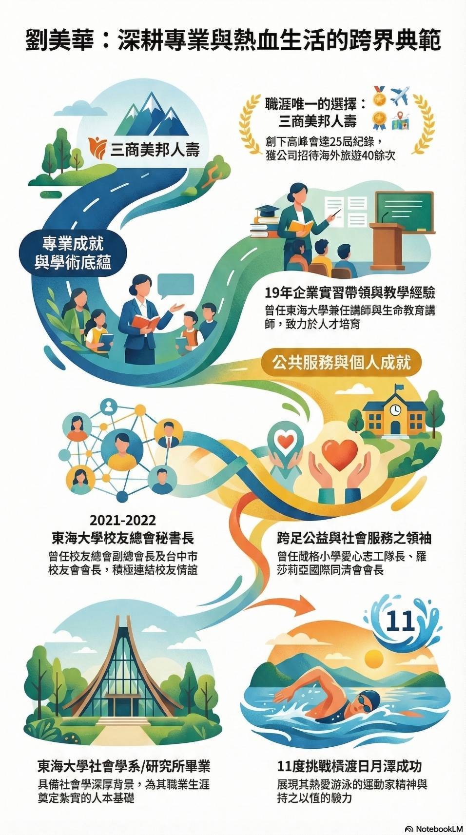 劉美華: 深耕專業與熱血生活的跨界典範